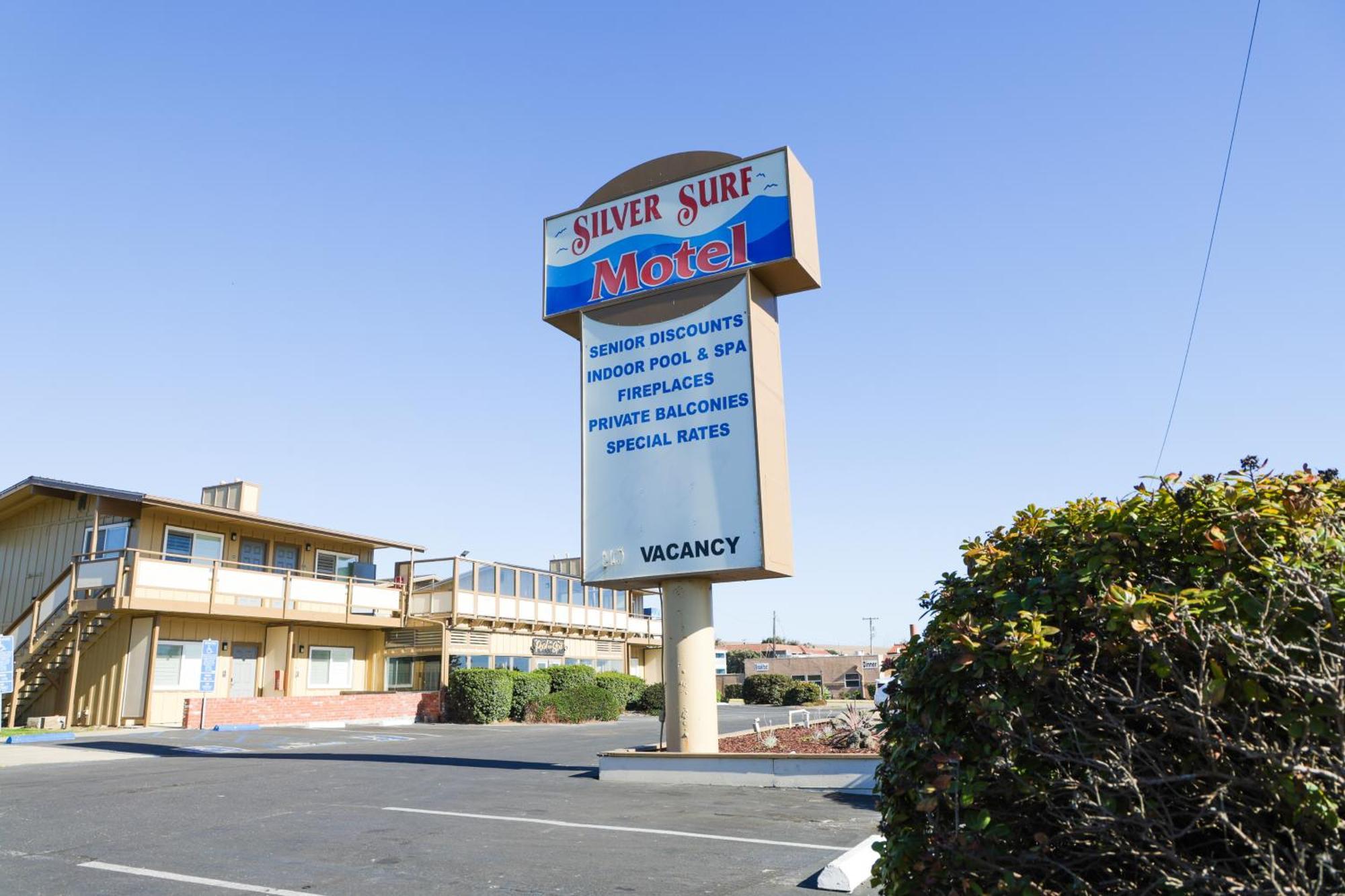 ซิลเวอร์ เซิร์ฟ โมเทล Motel ซานซิเมียน ภายนอก รูปภาพ